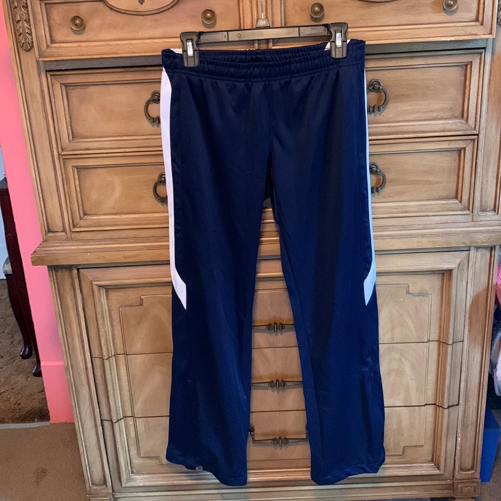 Navy track pants